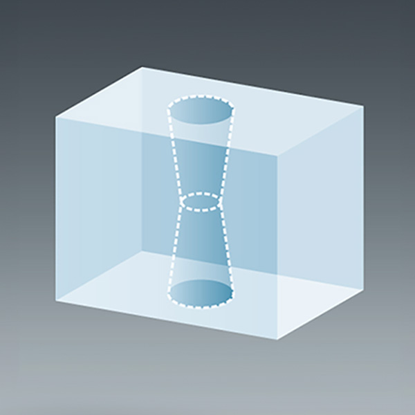 電子基板の穴加工技術 両面加工