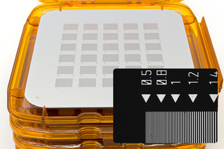 画像測定技術 露光用フォトマスクのパターン幅 レジストレーション測定