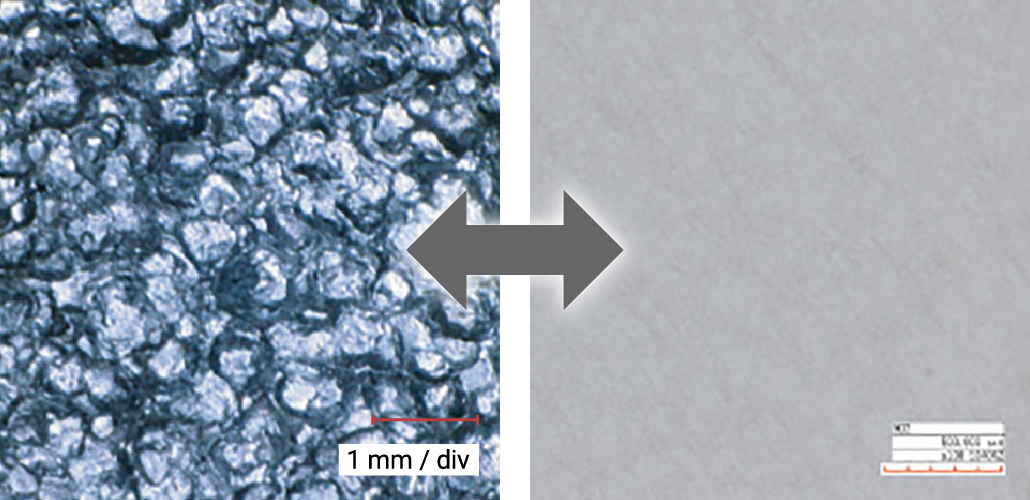 密着性向上するコーティング前処理