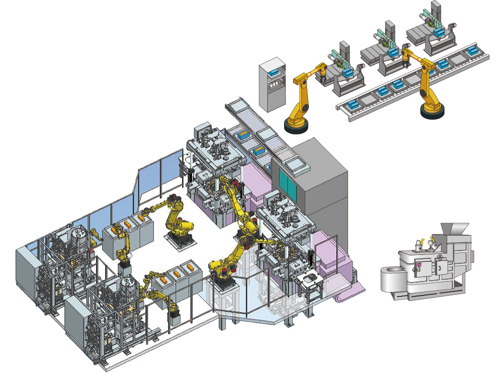 Total system engineering for aluminum casting production