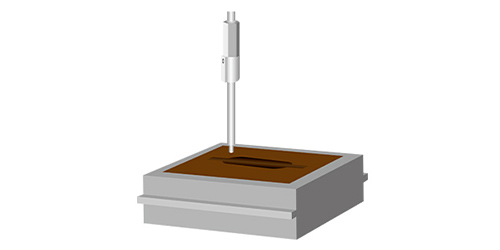 Mold strength sensor