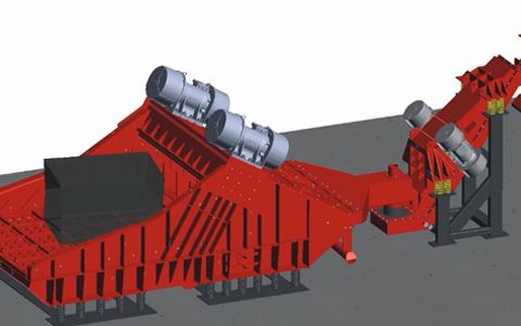 Chemically bonded sand recovery systems(releasing, crushing, sorting, screening)