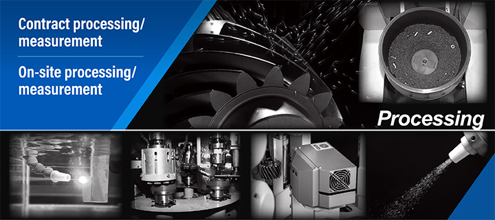Contract processing measurement On-site processing measurement