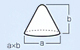プラスチックメディア「ロルコーン」円錐形